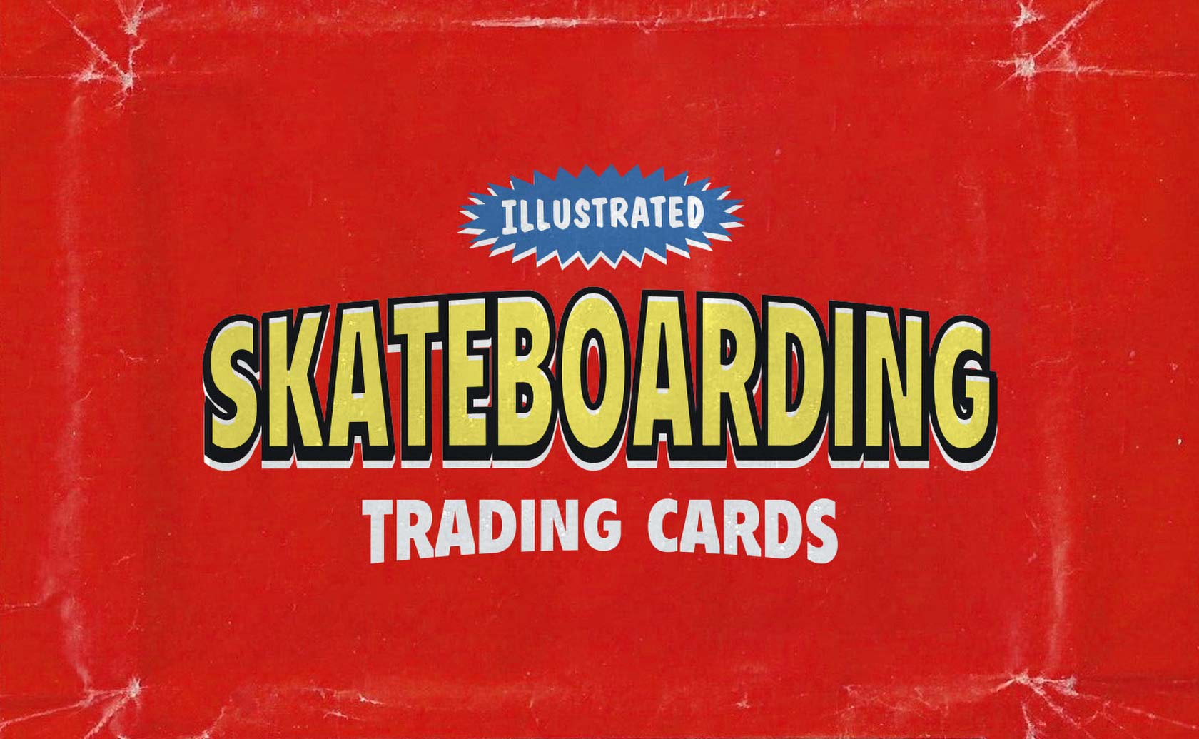 Logos Type for Illustrated Skateboarding Trading Cards