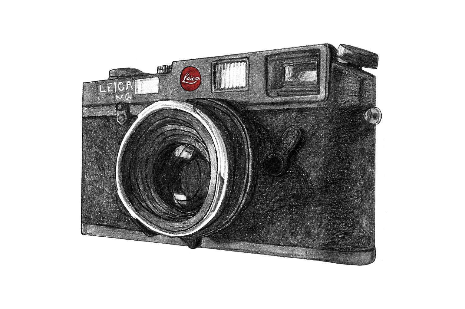 Leica M6 Camera Illustration